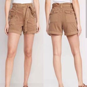 Women’s High-waisted Cargo shorts XL